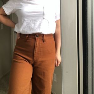 Madewell Emmett Wide-leg Crop Pants
